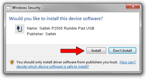 Saitek rumble pad p2500 driver for mac